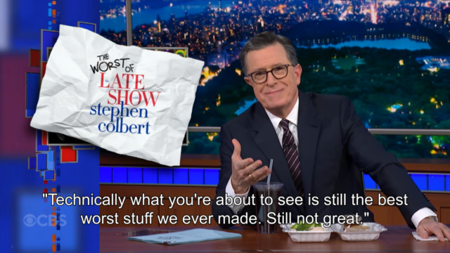 Stephen Colbert lançou os melhores esquetes não exibidos do Late Nights no YouTube

