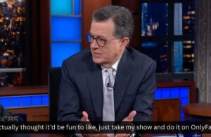 Stephen Colbert quer relançar The Late Show no OnlyFans Stephen Colbert quer relançar The Late Show no OnlyFans