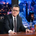 Stephen Colbert revela a supermodelo de primeira linha que o nomeou como seu 'passe de entrada'