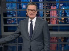 Stephen Colbert zomba do MAGA por pagar por um telefone que talvez nunca seja lançado: ‘Nem fui enganado pelo principal Trump’ | Vídeo Robert Downey Jr.