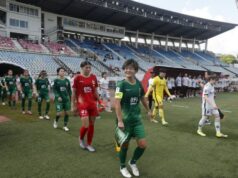Sul-coreanos se preparam para rugir no time de futebol do rival Norte Sul-coreanos se preparam para rugir no time de futebol do rival Norte