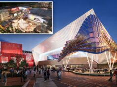 Sul da Califórnia ganha mega local de música de US$ 4 bilhões em um novo e gigante distrito de entretenimento Sul da Califórnia ganha mega local de música de US$ 4 bilhões em um novo e gigante distrito de entretenimento