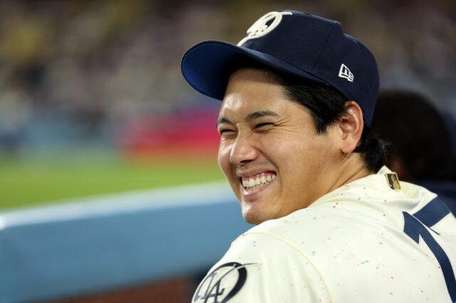 Los Angeles Dodgers DH Shohei Ohtani