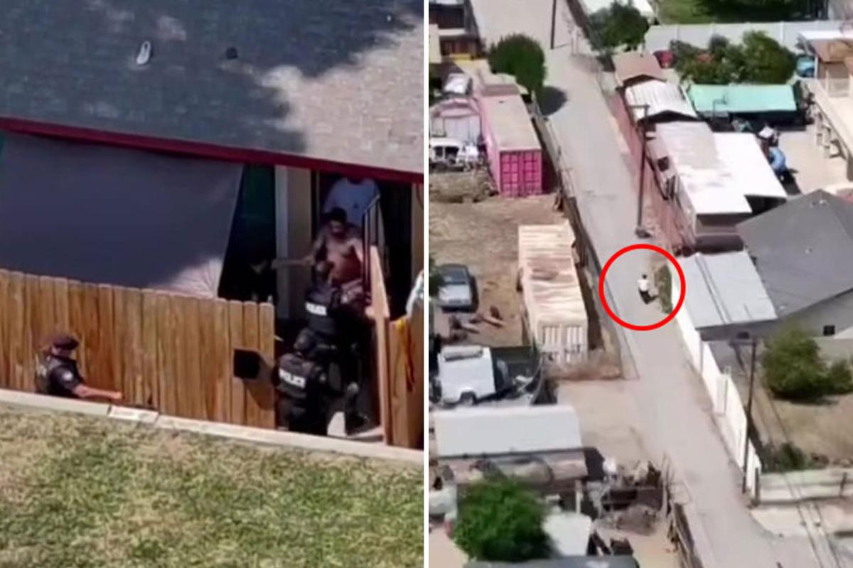 Suspeito da Califórnia preso após perseguição em alta velocidade enquanto a polícia utiliza táticas inteligentes
