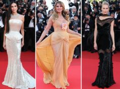 Tapete vermelho do Festival de Cinema de Cannes 2026: todos os looks das celebridades Demi Moore vestindo Jacquemus