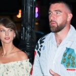 Taylor Swift traz seu clássico Red Lip para um encontro noturno em Nova York com Travis Kelce