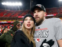 Taylor Swift e Travis Kelce dão início ao MDW com encontro noturno na cidade de Nova York Travis-Kelce-e-Taylor-Swift-Spotted-in-NYC-GettyImages-2196123499