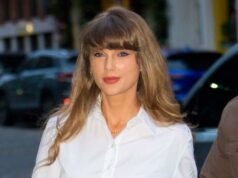 Taylor Swift surpreende com Stella McCartney ao sair para jantar em Nova York Taylor-Swift-GettyImages-2268526996