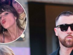 Taylor Swift tira selfies como acompanhante de Travis Kelce no casamento de George Karlaftis X-fan-selfie-2-Taylor-Swift-Snaps-Selfies-as-Travis-Kelces-Date-at-Wedding.jpg