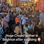 Na sexta-feira, um homem de 20 anos foi esfaqueado nas primeiras horas da manhã na Boundary Road em Hove, Brighton.