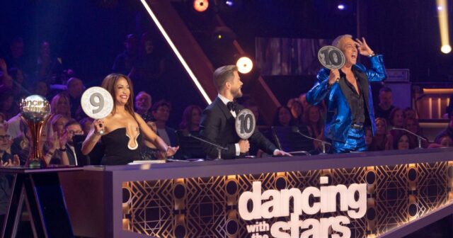 Temporada 35 de 'Dancing With the Stars' revela a identidade DWTS Exec provoca elenco da 35ª temporada após revelação de Ciara e Maura