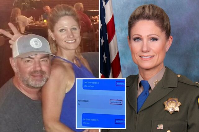 Textos finais assustadores surgem depois que o capitão do CHP e seu amante assassino de Napa Valley atraíram seu marido para a morte
