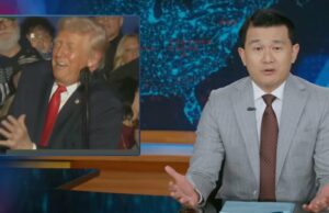 ‘The Daily Show’ sugere que Trump está ‘descobrindo algo sobre si mesmo’ após uma série de elogios aos homens | Vídeo Stephen Colbert