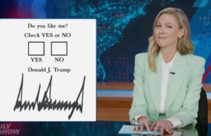 ‘The Daily Show’ zomba do plano de ‘memorando de uma página’ de Trump para acabar com o conflito com o Irã: ‘Podemos ver uma cópia?’ | Vídeo 'The Daily Show' zomba do plano de 'memorando de uma página' de Trump para acabar com o conflito com o Irã: 'Podemos ver uma cópia?' | Vídeo