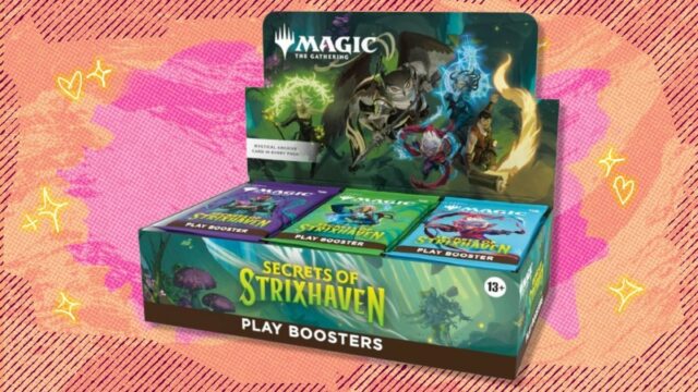 The Magic: The Gathering Secrets of Strixhaven Play Booster Box tem quase US $ 25 de desconto na Amazon
