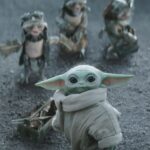 STAR WARS: THE MANDALORIAN AND GROGU, Grogu (front) with Anzellans, 2026. © Walt Disney Studios Motion Pictures / Courtesy Everett Collection