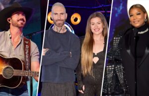 ‘The Voice’ apresenta 2 novos treinadores para a 30ª temporada do Milestone Riley Green, Adam Levine, Kelly Clarkson e Queen Latifah são a 30ª temporada