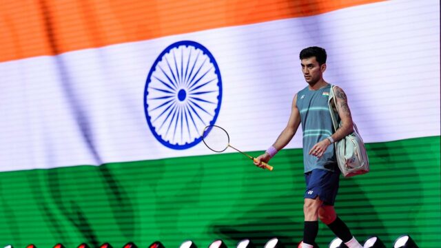 Thomas Cup 2026: Índia vence Taipei Chinês por 1 a 0 nas quartas de final, Lakshya Sen vence Chou Tien Chen depois de salvar dois match points
