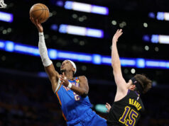 Thunder diz que não é perfeito, apesar de um recorde de 8-0 nos Playoffs da NBA Shai Gilgeous-Alexander Thunder x Lakers nos playoffs da NBA