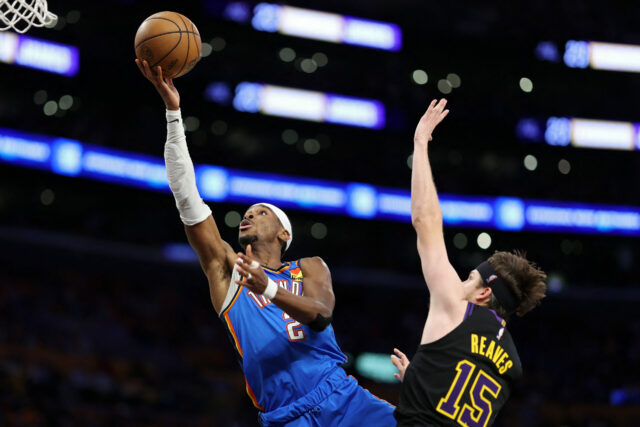 Thunder diz que não é perfeito, apesar de um recorde Shai Gilgeous-Alexander Thunder x Lakers nos playoffs da NBA