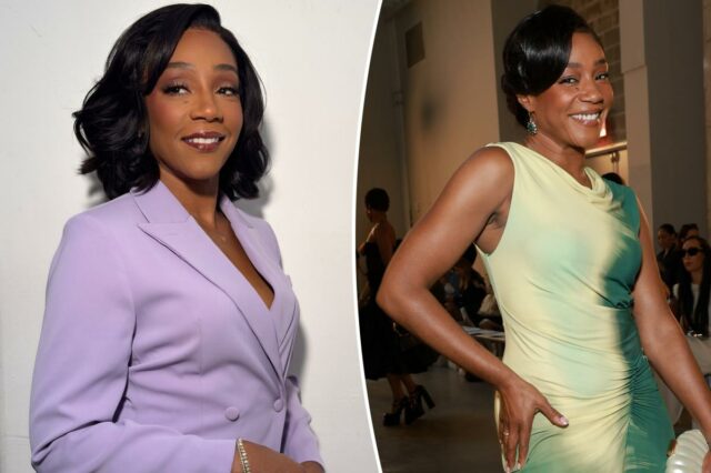 Tiffany Haddish estava preocupada com um defeito no guarda-roupa durante Tiffany Haddish estava preocupada com um defeito no guarda-roupa durante a sessão de fotos da capa da Sports Illustrated Swimsuit Issue 2026