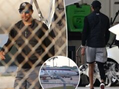 Tiger Woods foi fotografado saindo de um avião particular após um período de reabilitação de um mês por prisão por dirigir alcoolizado Tiger Woods foi fotografado saindo de um avião particular após um período de reabilitação de um mês por prisão por dirigir alcoolizado