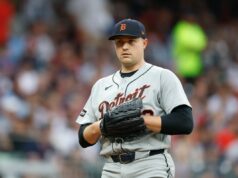 Tigers Ace Tarik Skubal recebe atualização gratuita do mercado de agência ATLANTA, GEORGIA - APRIL 29: Tarik Skubal #29 of the Detroit Tigers looks on between pitches in the first inning during a game against the Atlanta Braves at Truist Park on April 29, 2026 in Atlanta, Georgia. (Photo by Brandon Sloter/IOS/Getty Images)