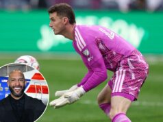 Tim Howard vê o goleiro do NYCFC Matt Freese como titular da Copa do Mundo da USMNT: ‘Já óbvio’ O goleiro do New York City FC, Matt Freese, fazendo uma defesa.