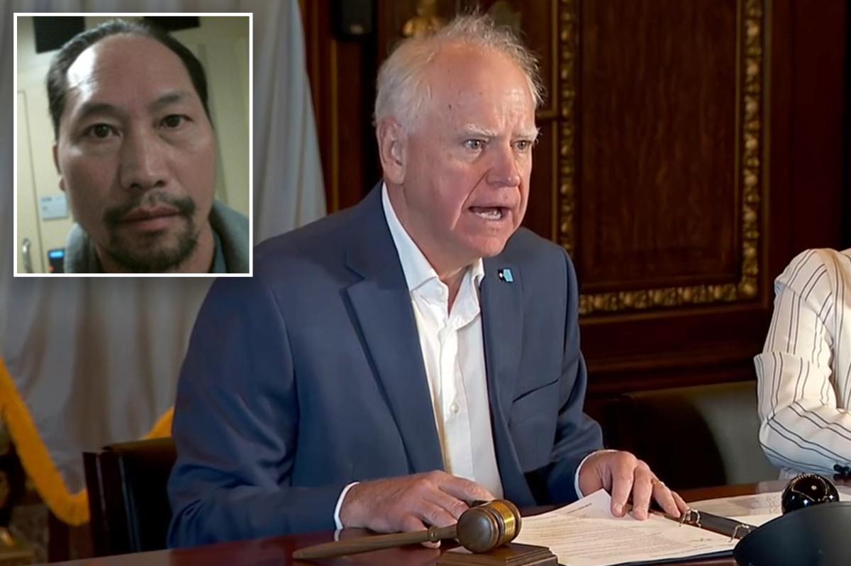 Tim Walz perdoa condenação de estrangeiro ilegal por assalto à mão armada antes da deportação do ICE para o Laos