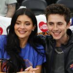 GettyImages-2278203832 Timothee Chalamet e Kylie Jenner têm um encontro na quadra no jogo dos Knicks