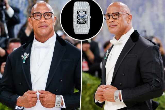 Todos os detalhes do relógio Met Gala de US $ 3,3 milhões de Dwayne 'The Rock' Johnson
