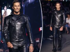 Tom Brady estreia na passarela do desfile da Gucci Tom Brady estreia na passarela do desfile da Gucci