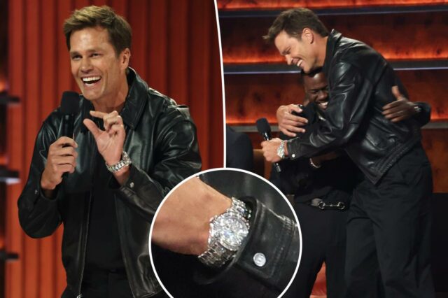 Tom Brady se vinga de Kevin Hart com um raro relógio coberto de diamantes avaliado em US$ 6 milhões
