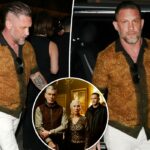 Tom Hardy se esconde após o choque de 'MobLand' disparar para participar de uma festa repleta de estrelas