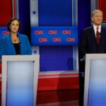 Tom Steyer e Katie Porter se enfrentam contra 'Crook' Trump enquanto rivais evitam posições difíceis