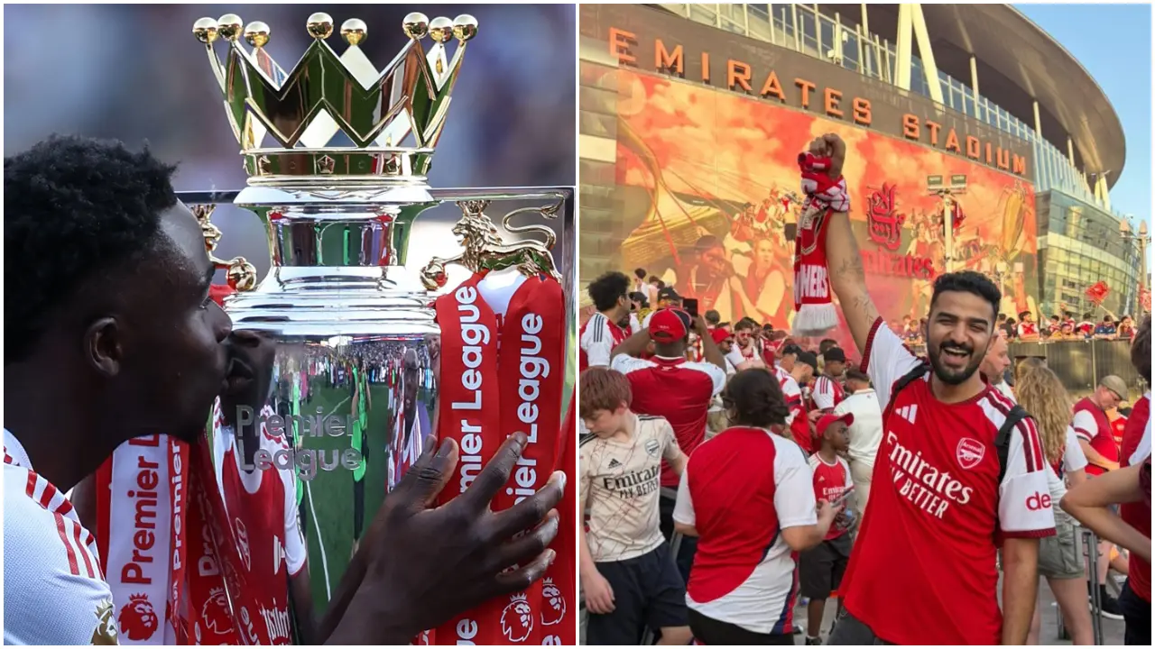 Torcedor do Arsenal de Bengaluru gasta mais de Rs 2 lakhs para testemunhar o desfile em Londres
