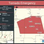 Tempestades severas com possibilidade de tornados fortes, granizo grande, inundações repentinas e ventos prejudiciais foram previstas no Mississippi na quarta-feira, 6 de maio.