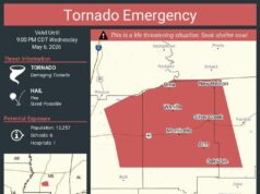Tornados no Mississippi causam devastação generalizada e danos a casas Tempestades severas com possibilidade de tornados fortes, granizo grande, inundações repentinas e ventos prejudiciais foram previstas no Mississippi na quarta-feira, 6 de maio.