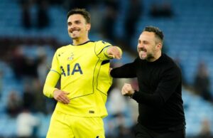 Tottenham sai da zona de rebaixamento com vitória sobre o Aston Villa Tottenham sai da zona de rebaixamento com vitória sobre o Aston Villa