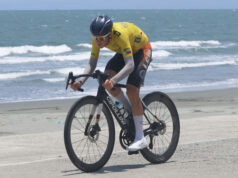 Tour de Luzon: Nikita Shulchenko se aproxima da vitória geral Nikita Shulchenco da LCW UAECycling Team em ação durante o Tour de Luzon.