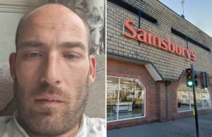 Trabalhador de supermercado do Reino Unido é demitido por atacar um ladrão prolífico horas depois de realizar RCP no segurança da loja Close de Gary Macarthur, um homem careca com barba por fazer e olhos cansados.