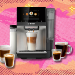 Transforme sua casa em uma cafeteria com US$ 700 de desconto na máquina de café e café expresso totalmente automática da Bosch