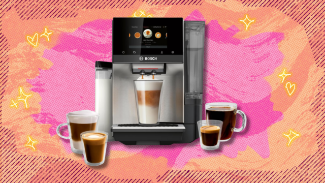 Transforme sua casa em uma cafeteria com US$ 700 de desconto na máquina de café e café expresso totalmente automática da Bosch
