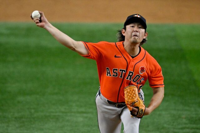 Três arremessadores do Astros se combinam para o primeiro sem Tatsuya Imai e dois outros arremessadores do Astros combinaram para um no-hitter contra o Rangers.