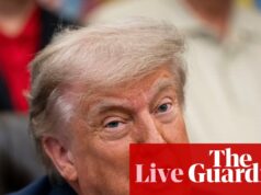 Trump adia ordem executiva sobre IA devido a preocupações com a China – política dos EUA ao vivo Presidente Donald Trump.
