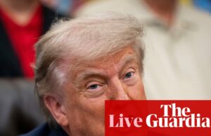 Trump adia ordem executiva sobre IA devido a preocupações com a China – política dos EUA ao vivo Presidente Donald Trump.