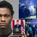 Trump ataca os 'terríveis' líderes democratas de Chicago depois que o motorista supostamente atropela 5 policiais durante a 'aquisição de adolescentes'