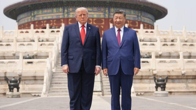 Trump culpa Biden pelo ‘declínio’ dos EUA após comentários de Trump culpa Biden pelo ‘declínio’ dos EUA após comentários de Xi sobre a ‘armadilha de Tucídides’