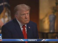 Trump diz que Xi teve uma resposta ‘legal’ quando questionado sobre armas nucleares… enquanto dá novo apelido aos democratas O presidente Donald Trump conversou com Sean Hannity, do canal Fox News, após suas reuniões na quinta-feira em Pequim com o líder chinês Xi Jinping.