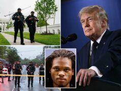 Trump diz que atirador que abriu fogo em posto de controle da Casa Branca tinha “possível obsessão” por mansão executiva Trump diz que atirador que abriu fogo em posto de controle da Casa Branca tinha “possível obsessão” por mansão executiva